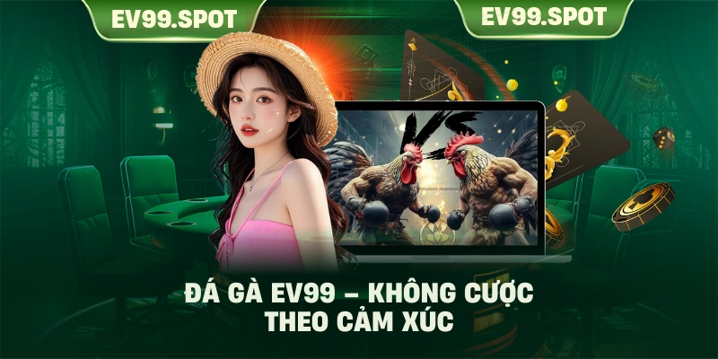 Đá gà EV99 – không cược theo cảm xúc
